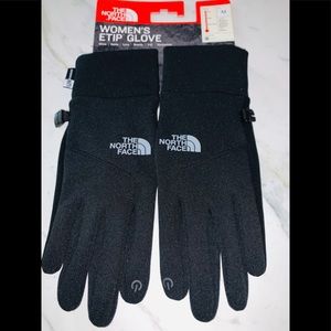 North face women’s etip gloves (black)